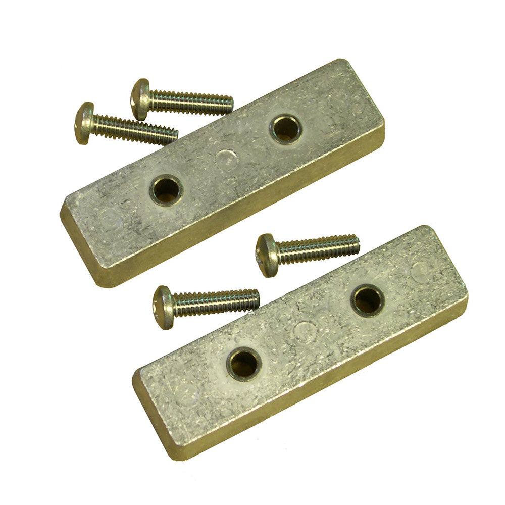 Performance Metals Bennett Trim Tab Anode Set - Zinc HBNTA