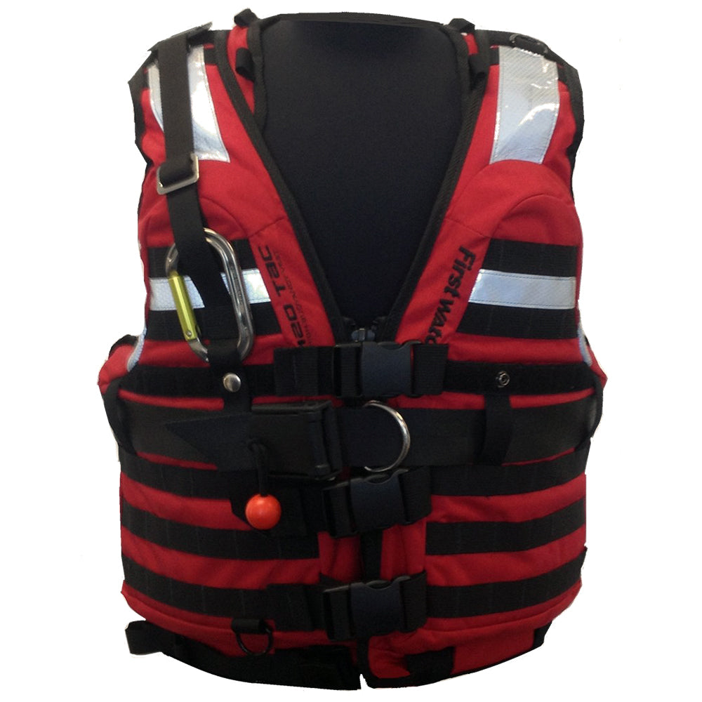 First Watch HBV-100 High Buoyancy Rescue Vest - Red/Black - XL to 3XL HBV-100-RD-XL-3XL