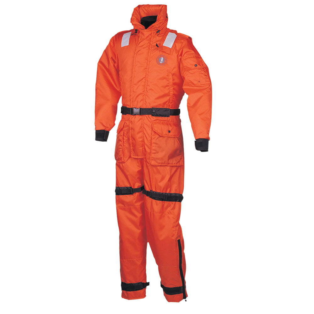 Mustang Deluxe Anti-Exposure Coverall & Work Suit - Orange - XL MS2175-2-XL-206