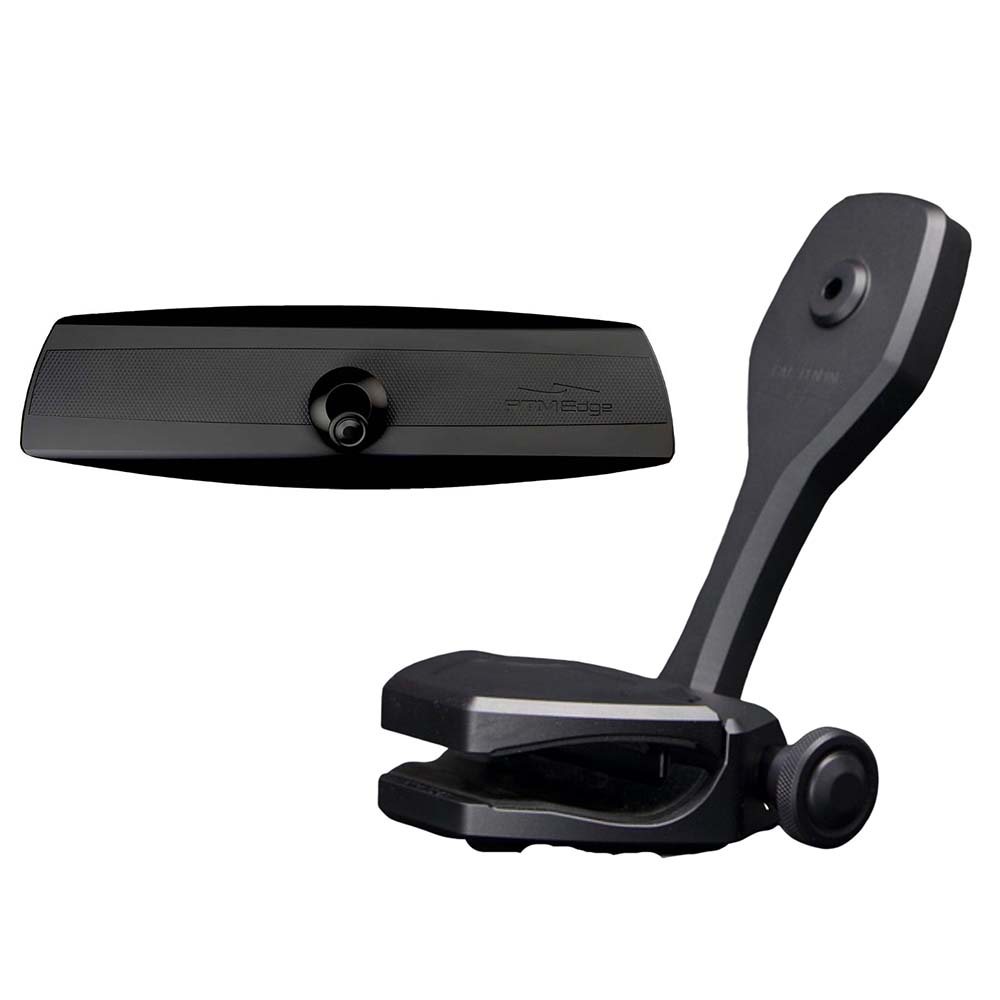 PTM Edge Mirror/Bracket Kit w/VR-140 Elite Mirror & ZXR-320 (Black) P12848-1320TEBBK