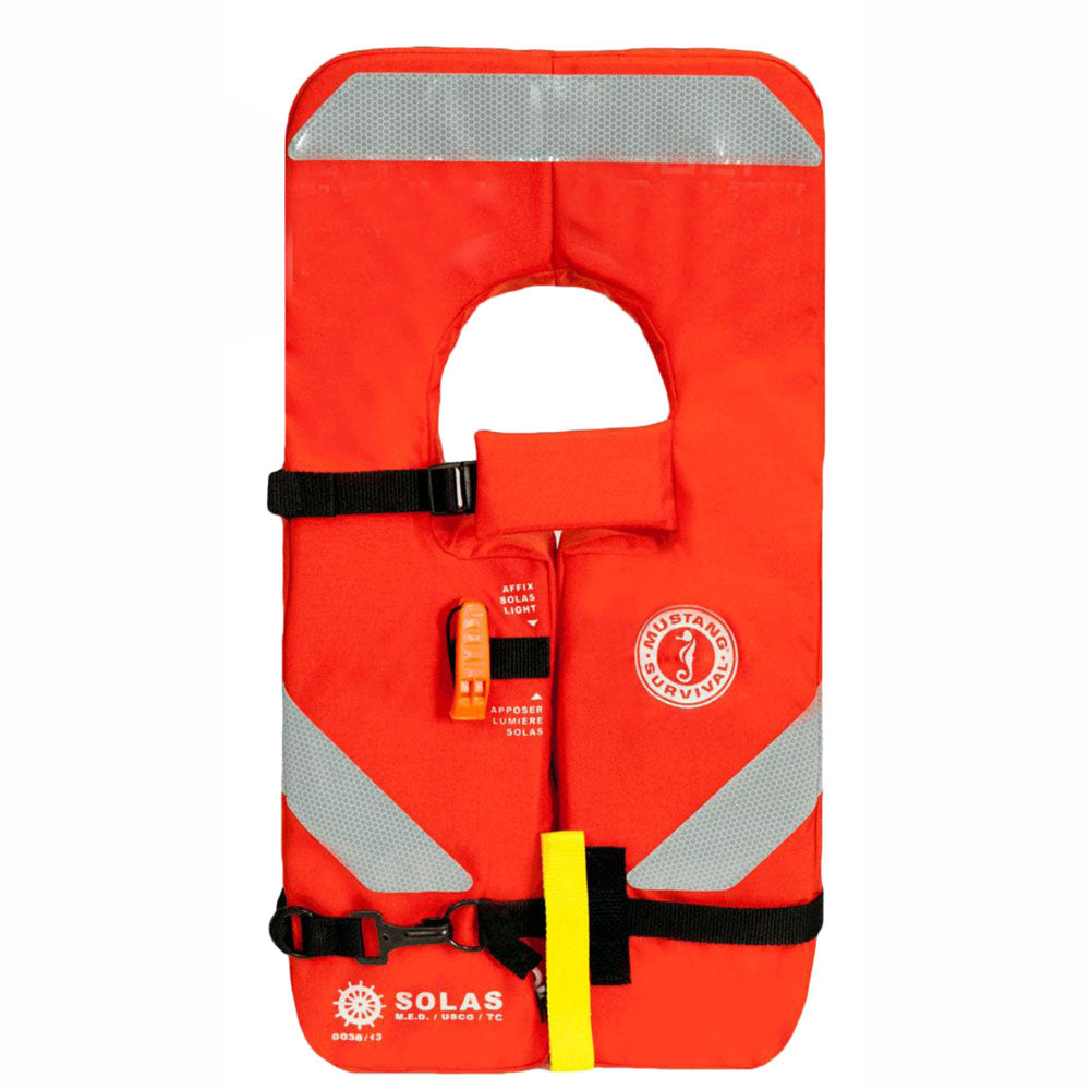 Mustang SOLAS Type 1 Adult Life Jacket - Orange MV8040-2-0-227