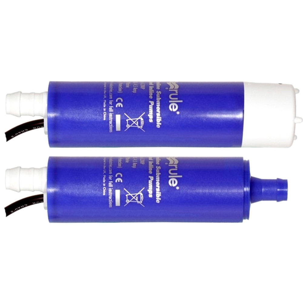 Rule IL200 Plus In-Line Submersible Pump - 24V - 2.8GPM IL200P-24