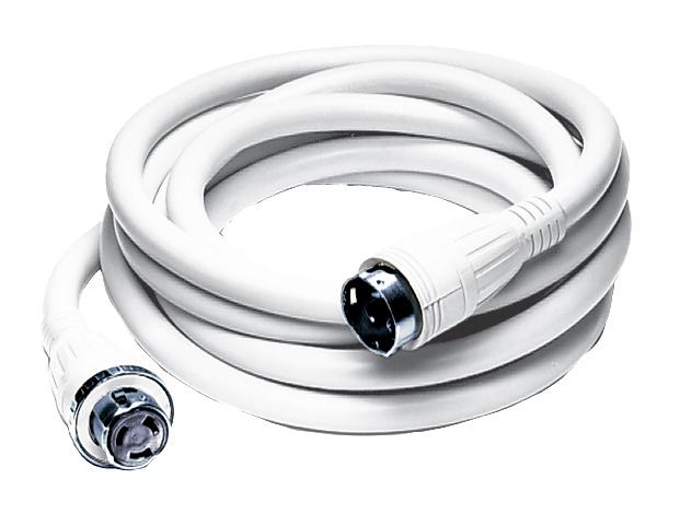 Hubbell HBL61CM52W 50A 250V 50 Foot White Shore Cord HBL61CM52W