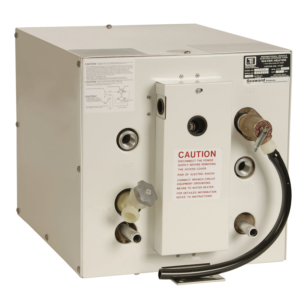 Whale Seaward 6 Gallon Hot Water Heater w/Front Heat Exchanger - White Epoxy - 120V - 1500W F600W
