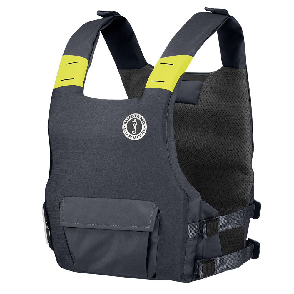 Mustang Khimera Dual Flotation PFD - Admiral Grey - Manual MD7183-191-0-202