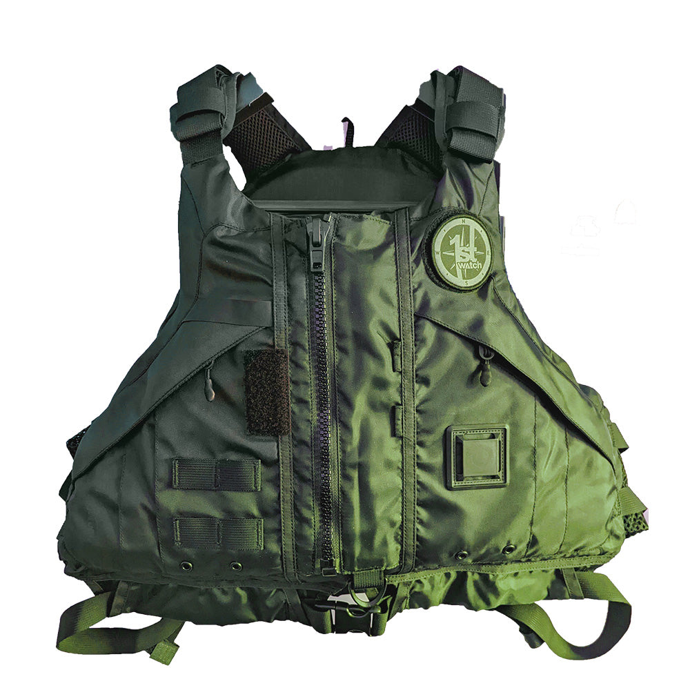 First Watch AV-1000 Kayak Style Duty PFD - Green - XL/XXL AV-1000-GN-XL/XXL