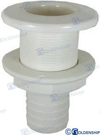 Recmar Plastic Thru-Hull 3/4" (Gs30081)