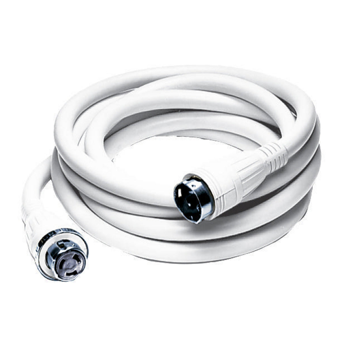 Hubbell HBL61CM42W 50A 250V 25 Foot White Shore Cord HBL61CM42W