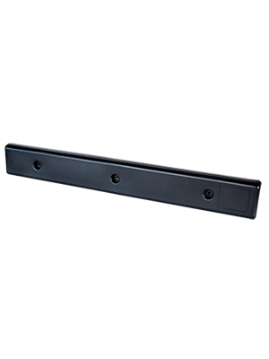 Jif Marine Bumper With One Lip, 3' Black (Idl-15)