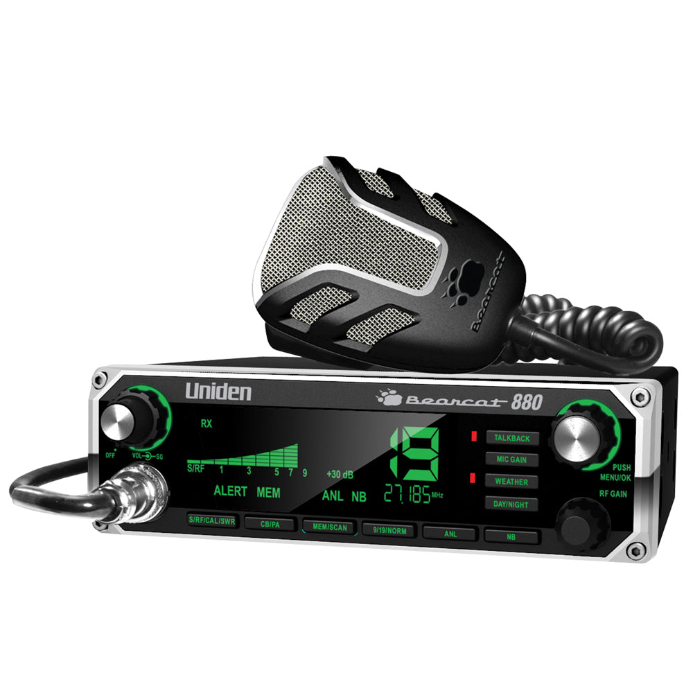 Uniden Bearcat 880 CB Radio w/7 Color Display Backlighting BEARCAT 880