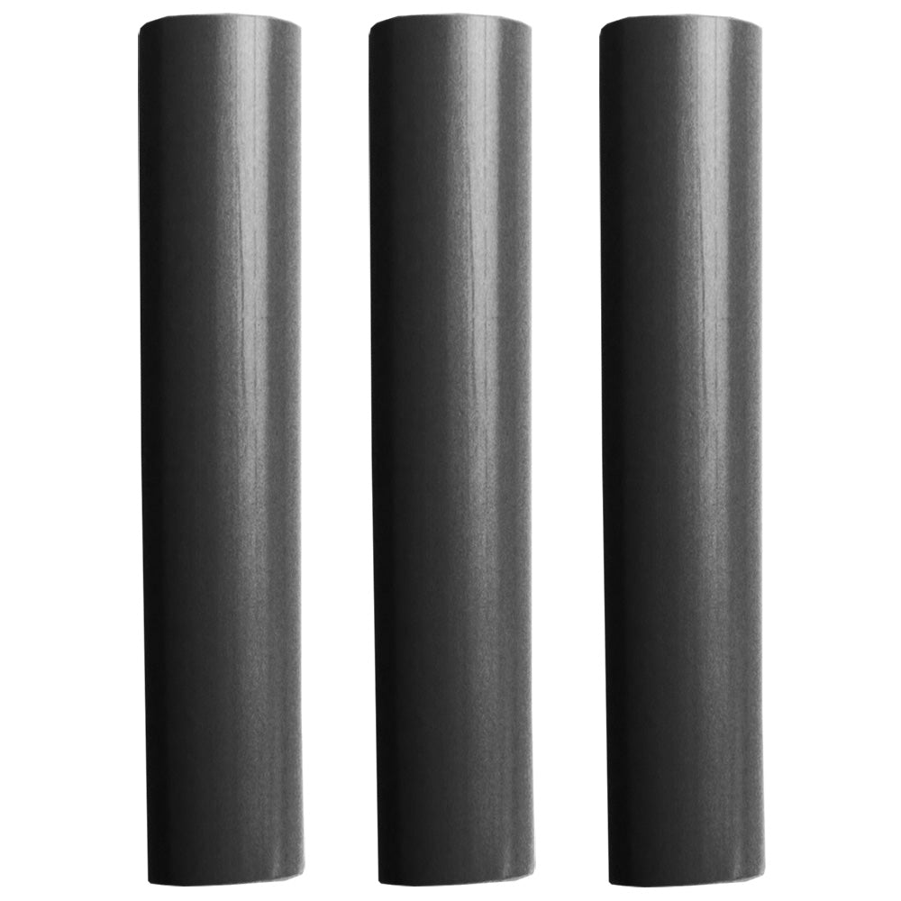 Pacer Battery Cable Heat Shrink Tubing - 1" x 12" - Black (3-Pieces) BEHS1-12BK-3