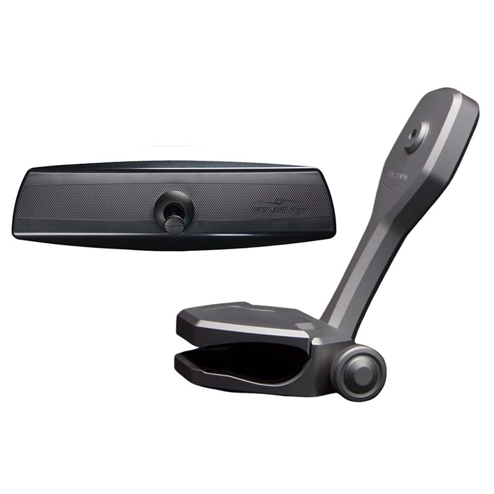 PTM Edge Mirror/Bracket Kit w/VR-140 PRO Mirror & ZXR-361 (Titanium Grey) P12848-2361TEBGR