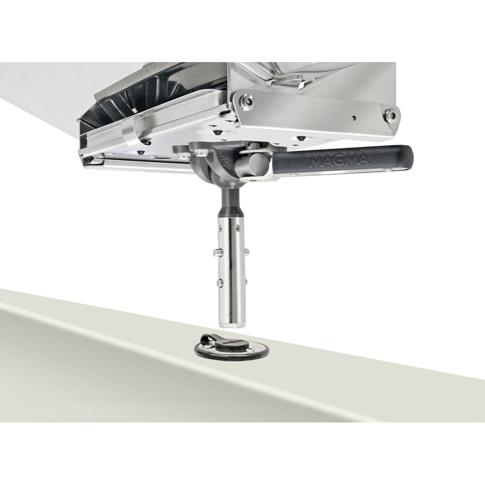 Magma Single Locking Flush Deck Socket w/LeveLock Mount & Flange T10-327