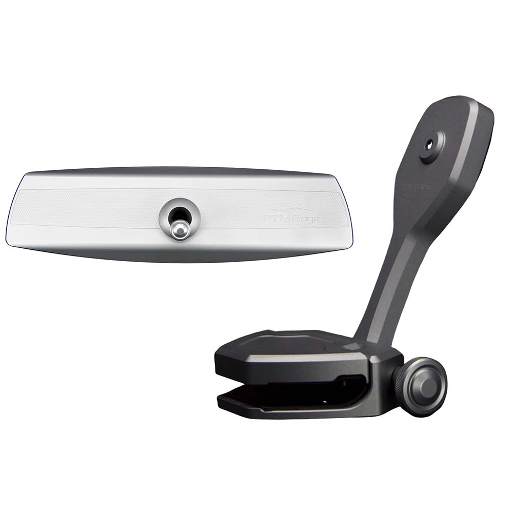 PTM Edge Mirror/Bracket Kit w/VR-140 Elite Mirror & ZXR-360 (Titanium Grey) P12848-1360TEBGR