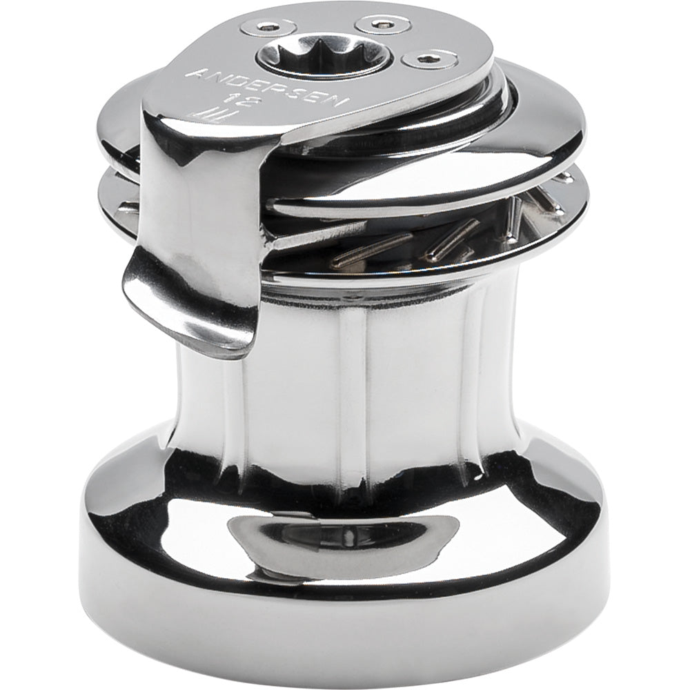 ANDERSEN 12 ST FS Self-Tailing Manual Single Speed Winch - Full Stainless RA2012010000