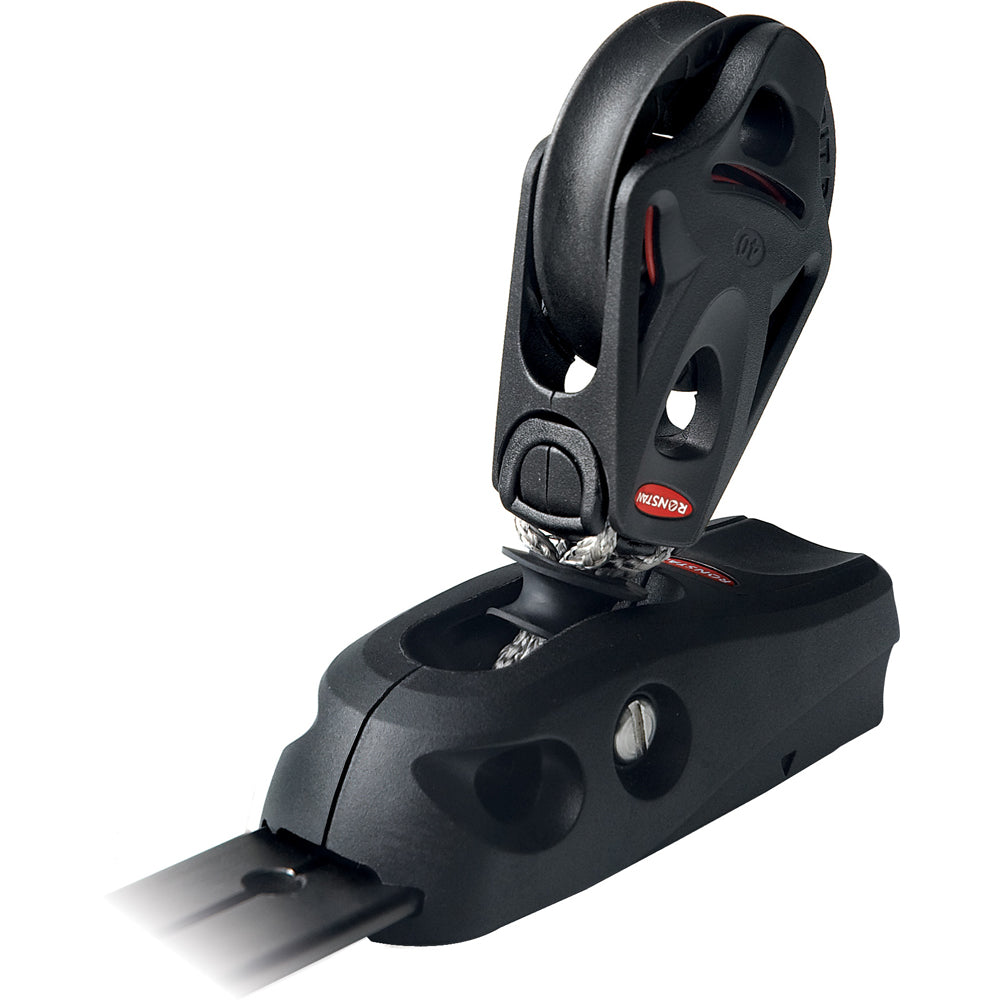 Ronstan Series 25 T-Track - Composite Slide - Series 40 BB Orbit Block™ - Stand Up - Suits 9mm (5/16") Rope RC72536S