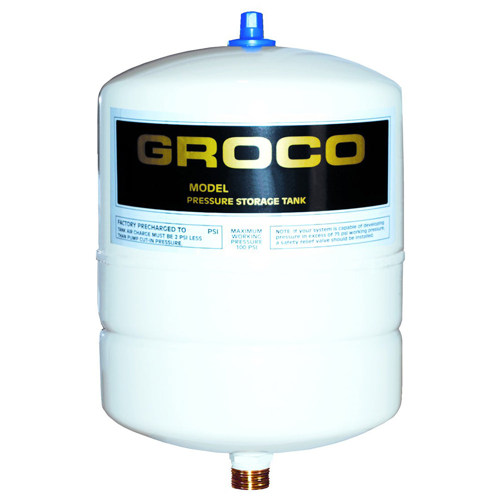 GROCO Pressure Storage Tank - 1.4 Gallon Drawdown PST-2