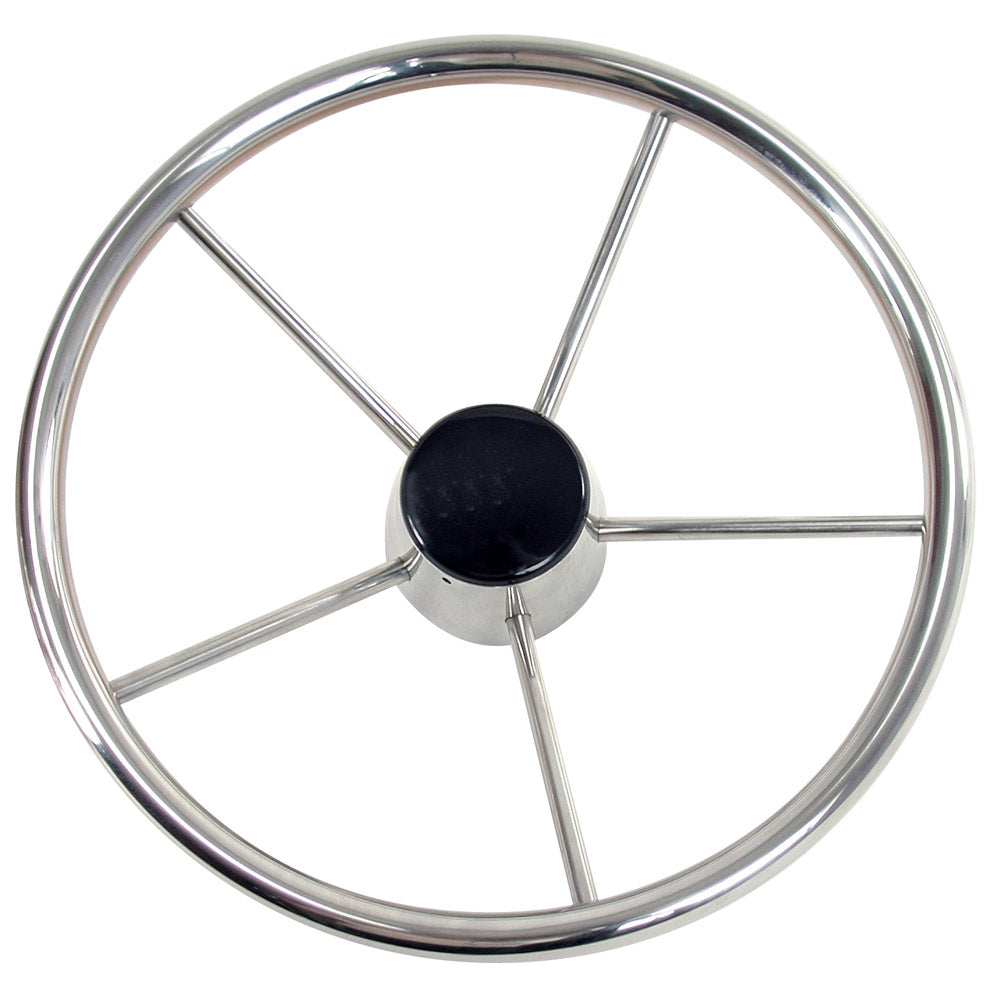 Whitecap Destroyer Steering Wheel - 15" Diameter S-9002B