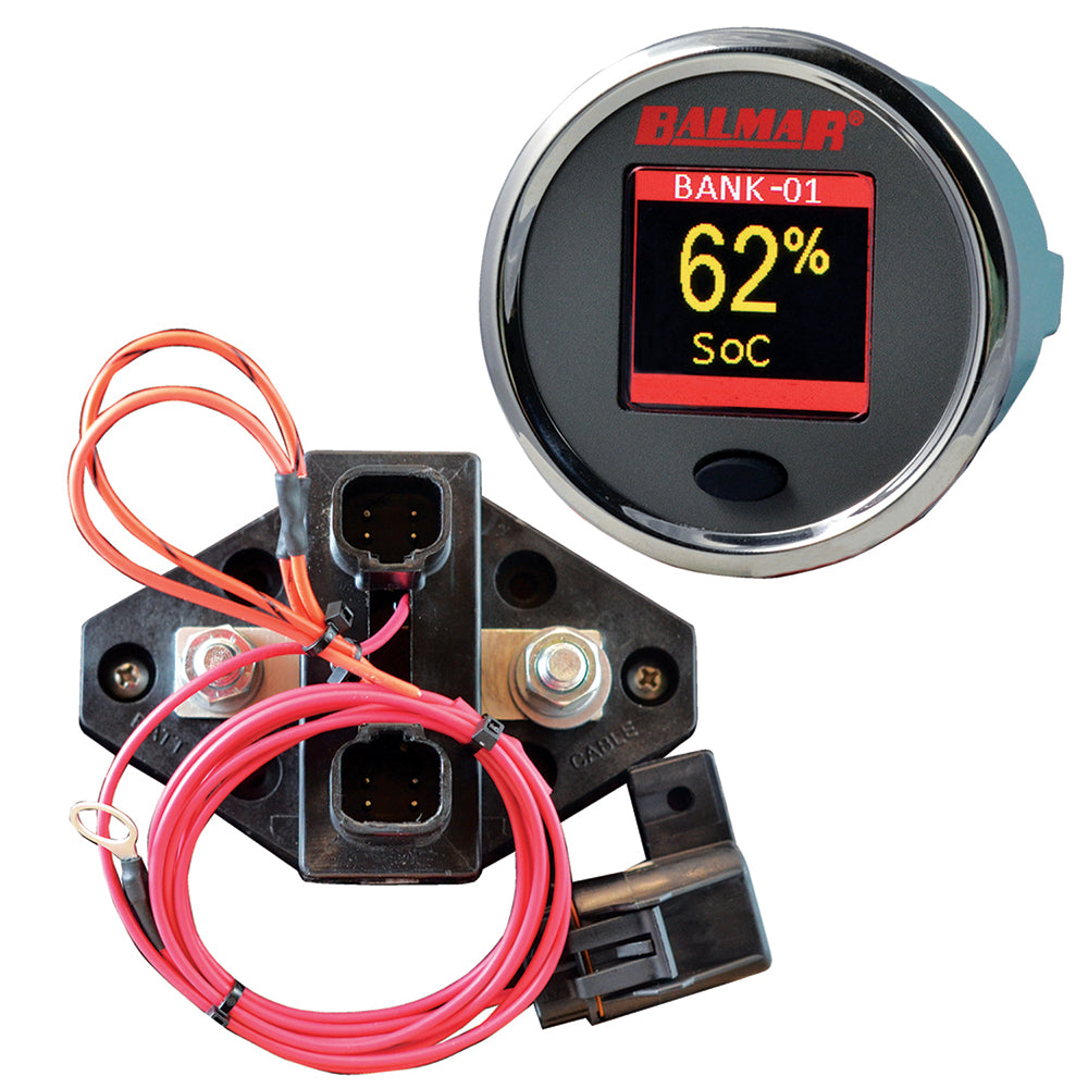 Balmar SG200 Battery Monitor Kit w/Display Shunt & 10M Cable - 12-48 VDC SG200