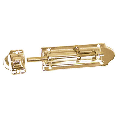 Whitecap Barrel Bolt - Polished Brass - 2-1/2" S-585BC