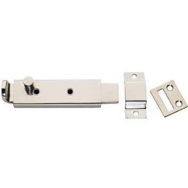 Whitecap Spring Loaded Slide Bolt/Latch - 316 Stainless Steel - 5-5/16" S-588C