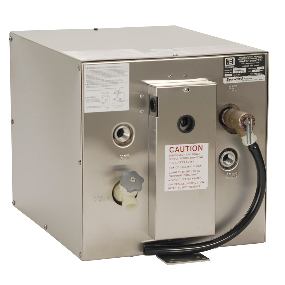 Whale Seaward 6 Gallon Hot Water Heater w/Rear Heat Exchanger - Stainless Steel - 120V - 1500W S700