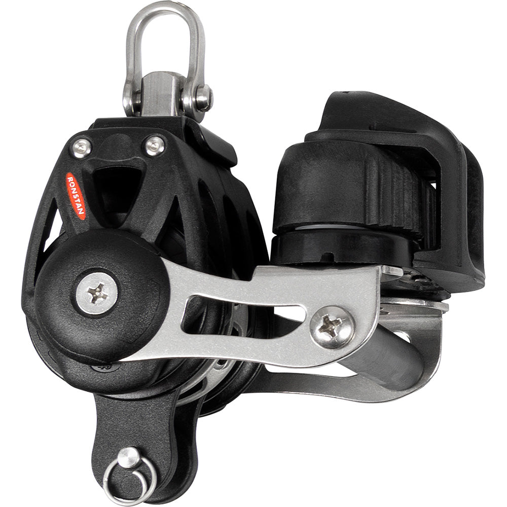 Ronstan Series 40 Orbit RT Triple Block w/Becket, Cleat & Swivel RF46330