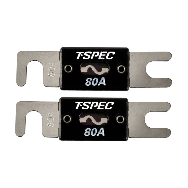 T-Spec V8 Series 80 AMP ANL Fuse - 2 Pack V8-ANL80