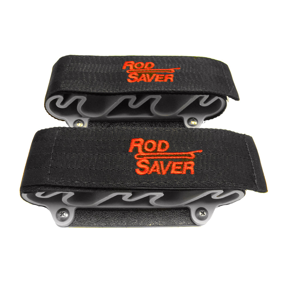 Rod Saver Portable Side Mount w/Dual Lock 4 Rod Holder SMP4