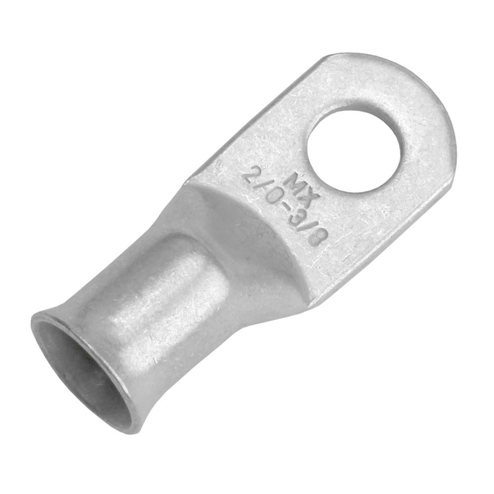 Pacer Tinned Lug 2/0 AWG - 3/8" Stud Size - 10 Pack TAE2/0-38R-10