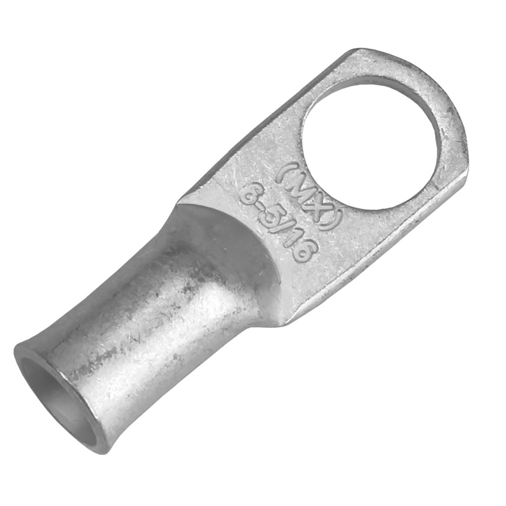 Pacer Tinned Lug 6 AWG - 5/16" Stud Size - 10 Pack TAE6-56R-10