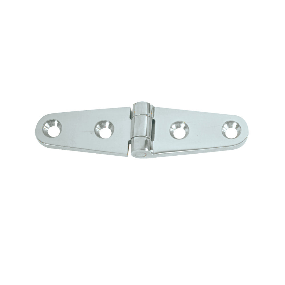 Whitecap Strap Hinge - 304 Stainless Steel - 4" x 1-1/8" S-3428