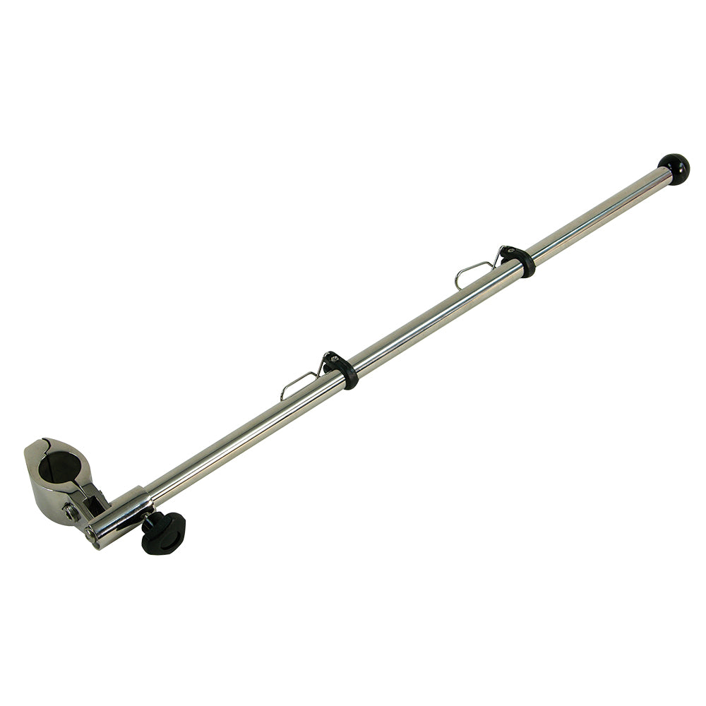 Whitecap Clamp-On Flag Pole - 1/2" Diameter Stainless Steel Clamp & Pole S-5011