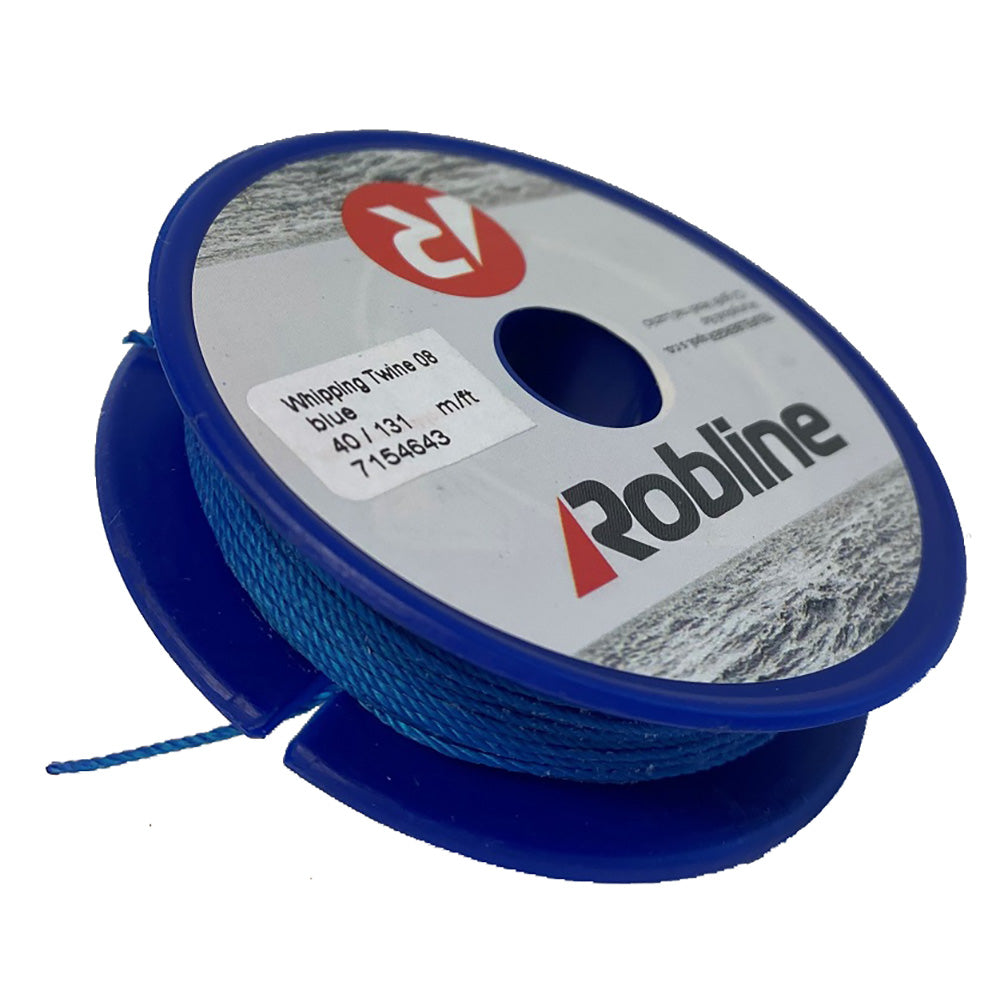Robline Waxed Whipping Twine - 0.8mm x 40M - Blue TYN-08BLUSP