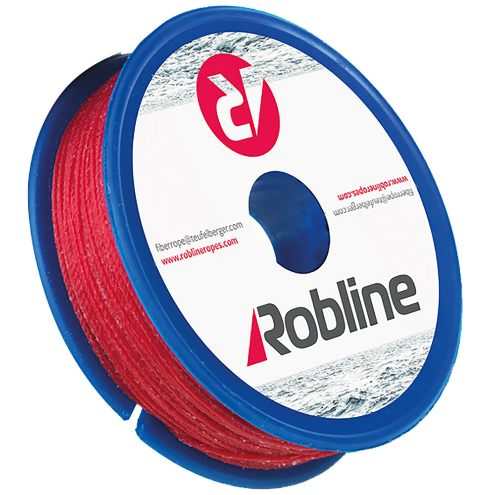 Robline Waxed Whipping Twine - 0.8mm x 40M - Red TYN-08RSP