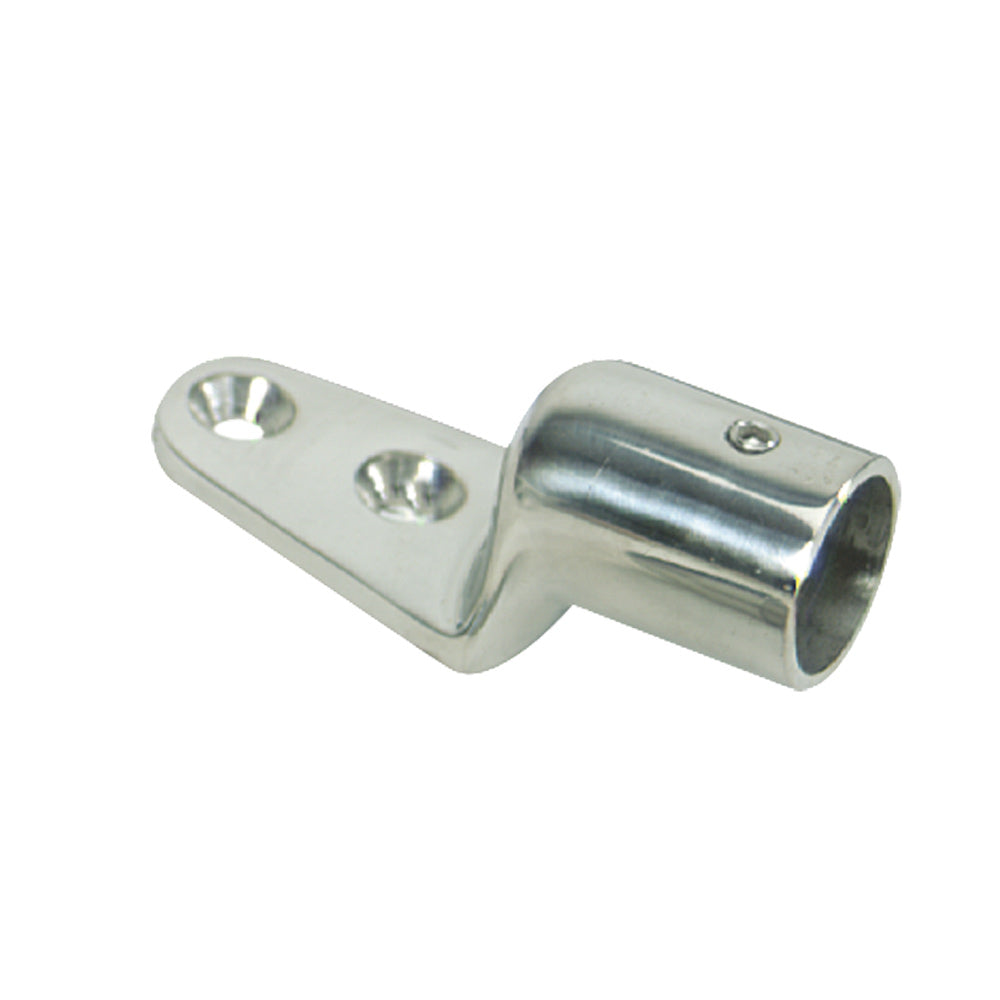 Whitecap 5-1/2° Blind Base - 316 Stainless Steel - 7/8" Tube O.D. 6084