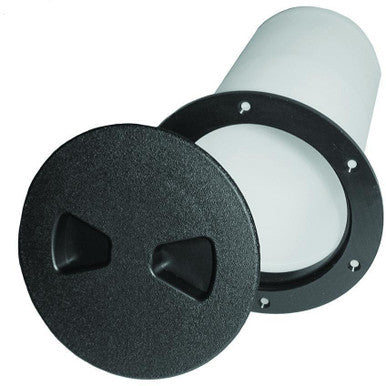 Th Marine 12 Versa Tube-Black Deck Plate (VT-12-1-DP)