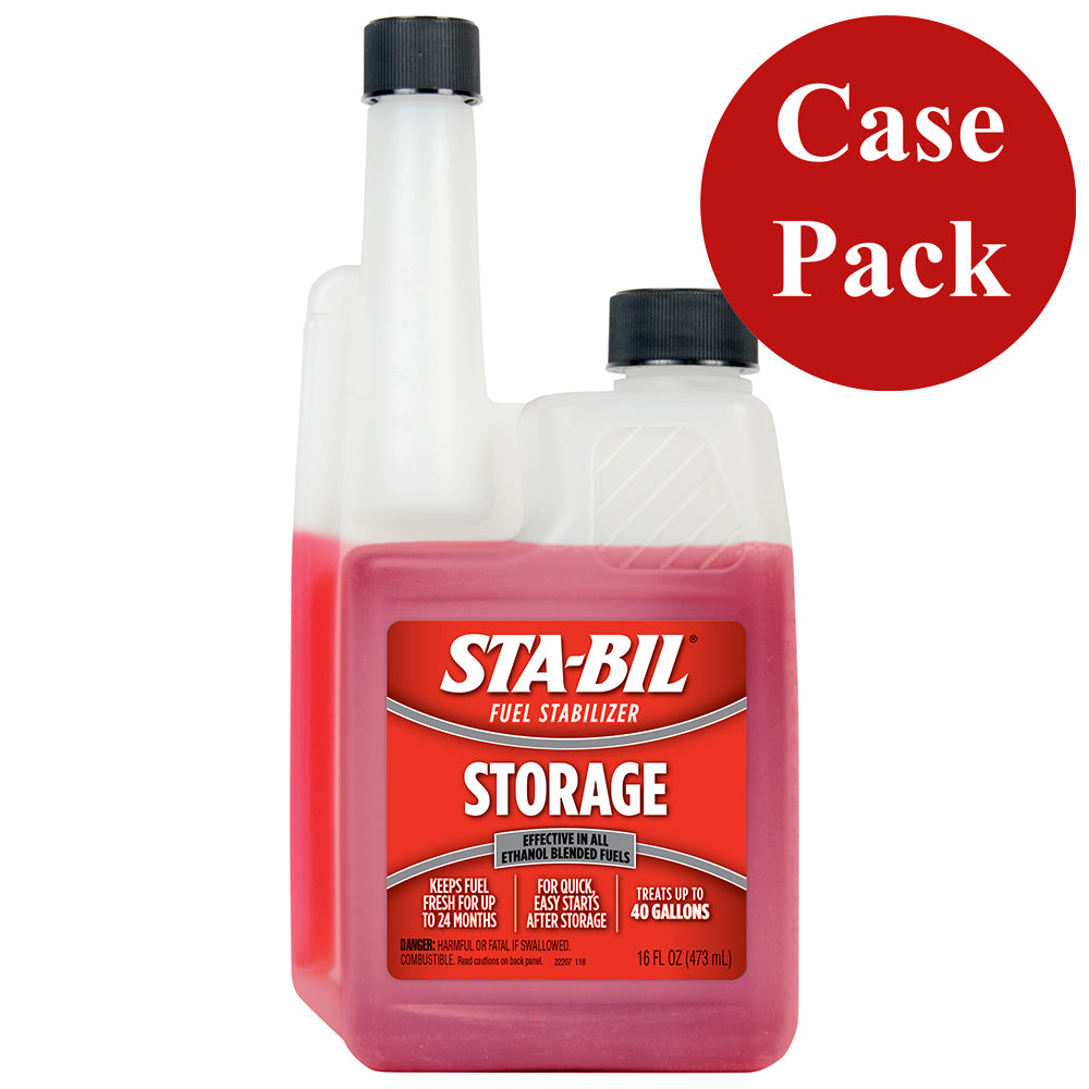 STA-BIL Fuel Stabilizer - 16oz *Case of 12* 22207CASE