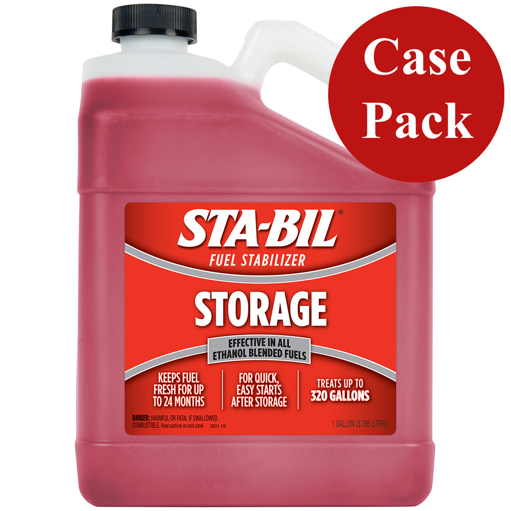 STA-BIL Fuel Stabilizer - 1 Gallon *Case of 4* 22213CASE