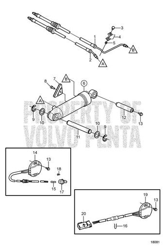 Volvo Penta Pin - Volvo Penta (3860378)
