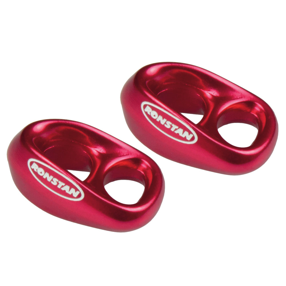 Ronstan Shock - 3/16" Line - 1/4" Webbing - Red - Pair RF8080R-2