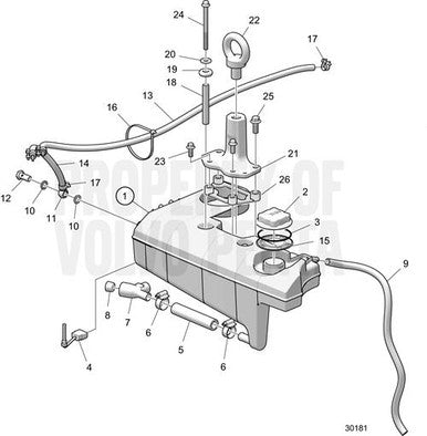 Volvo Penta Lifting Eye - Volvo Penta (984458)