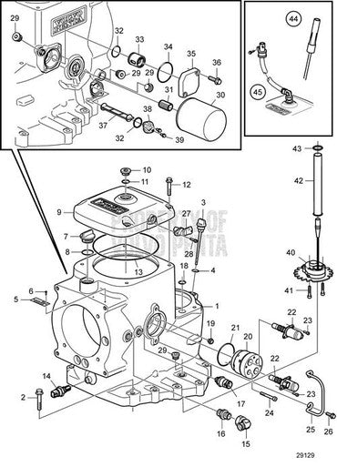 Volvo Penta Flange Screw - Volvo Penta (991609)
