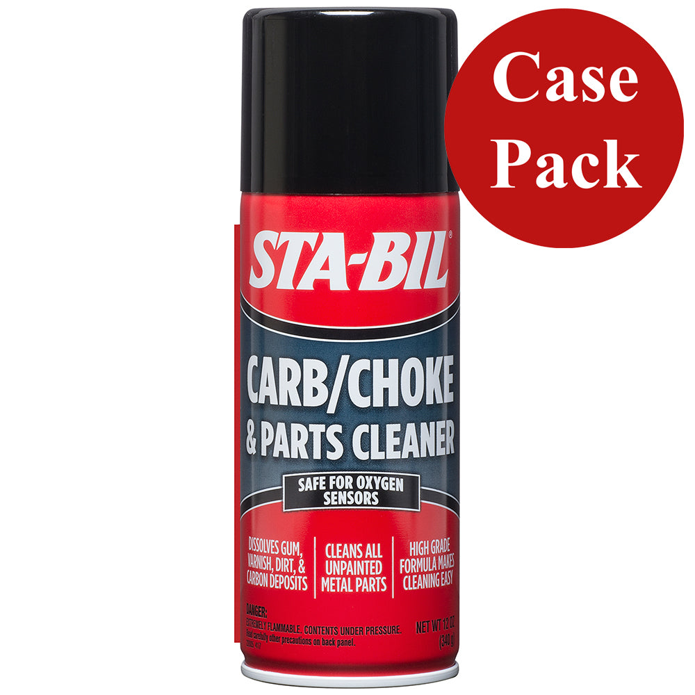 STA-BIL Carb Choke & Parts Cleaner - 12.5oz *Case of 12* 22005CASE
