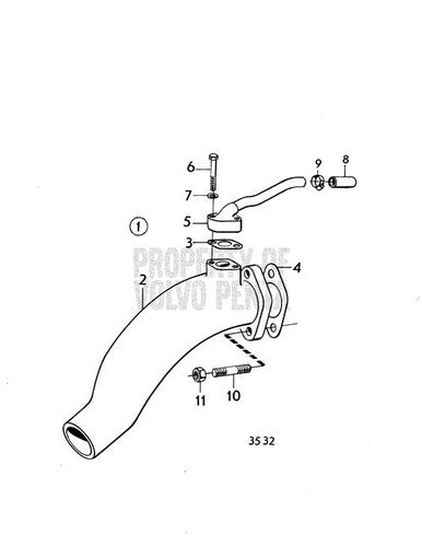 Volvo Penta Screw - Volvo Penta (955275)