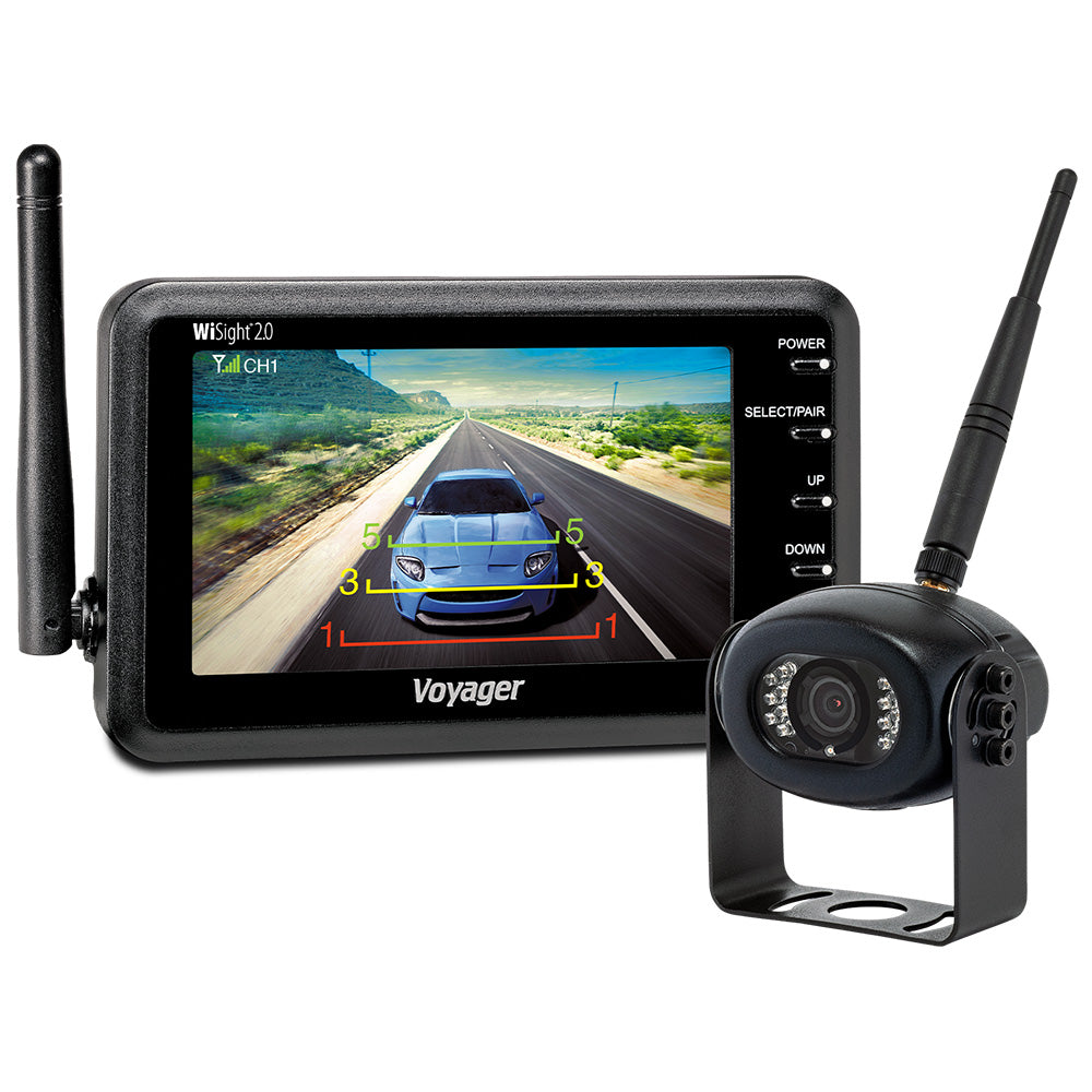 Voyager WiSight 2.0 - 4.3" Monitor w/Camera - Wireless WVSXS43