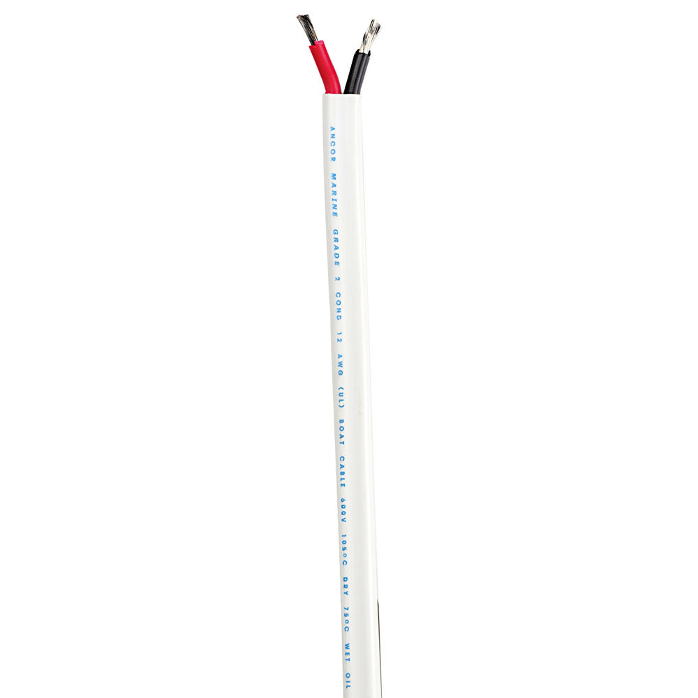 Ancor Standard Duplex Cable - Flat 10/2 - 2x5mm² - Red/Black - Sold By The Foot 1211-FT