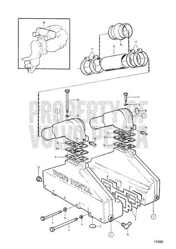Volvo Penta Gasket - Volvo Penta (856116)