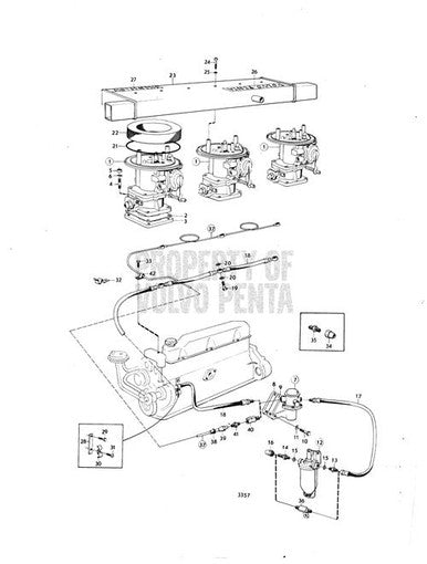 Volvo Penta Gasket - Volvo Penta (1378905)