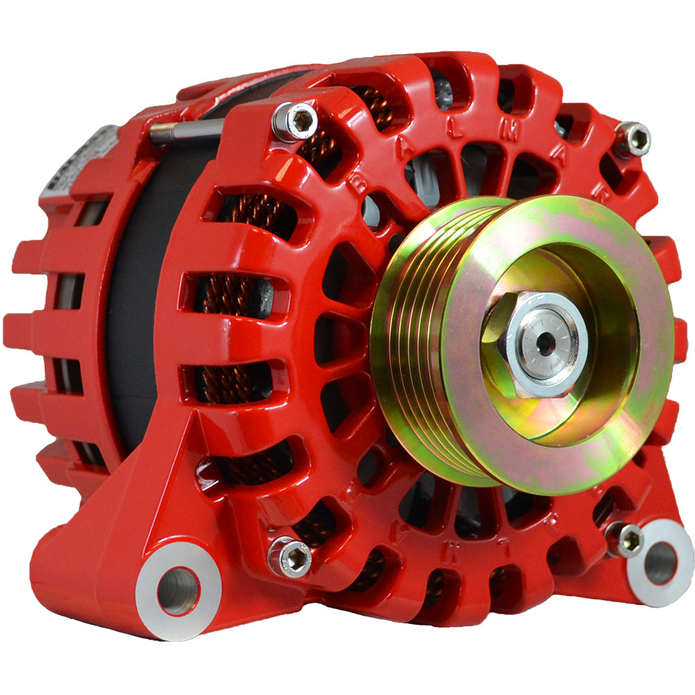 Balmar Alternator Vortec Internal Reg K6 Serpentine Pulley - 170A - 12V XT-VT-170-IR